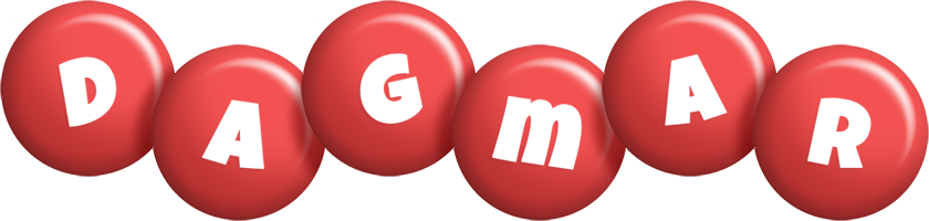 Dagmar candy-red logo