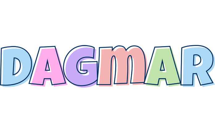 Dagmar pastel logo