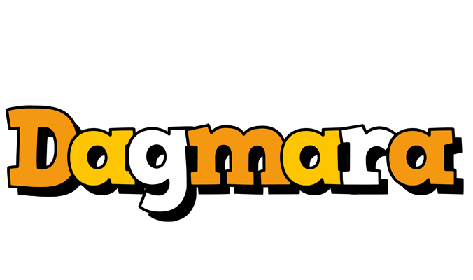 Dagmara cartoon logo