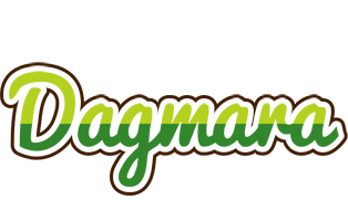 Dagmara golfing logo