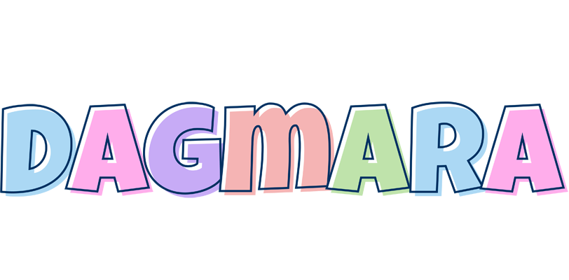Dagmara pastel logo
