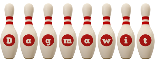 Dagmawit bowling-pin logo