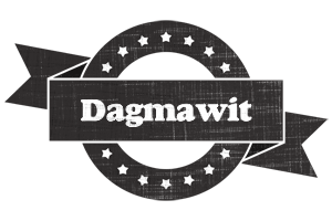 Dagmawit grunge logo