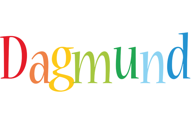 Dagmund birthday logo