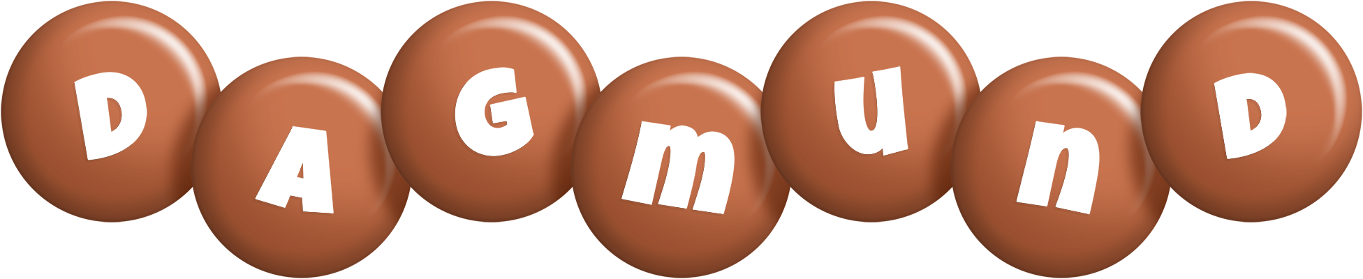 Dagmund candy-brown logo