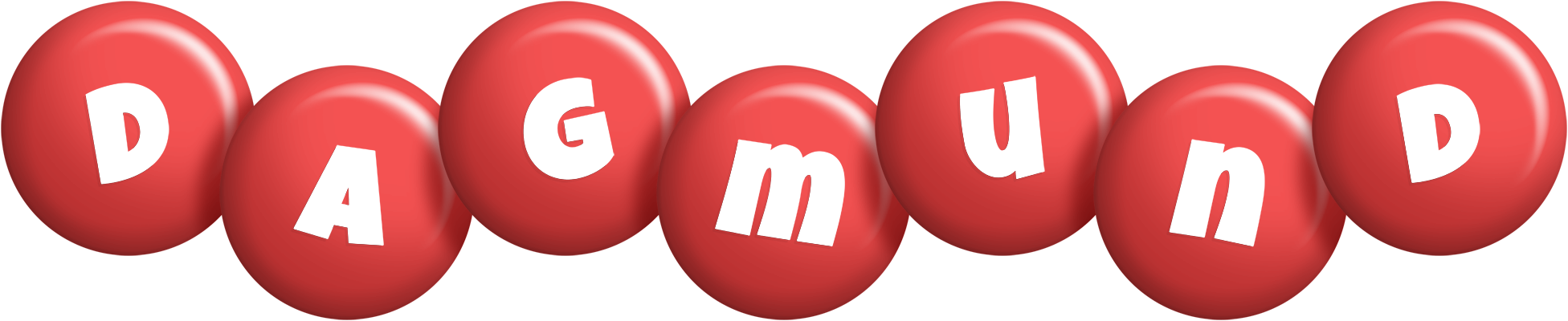Dagmund candy-red logo