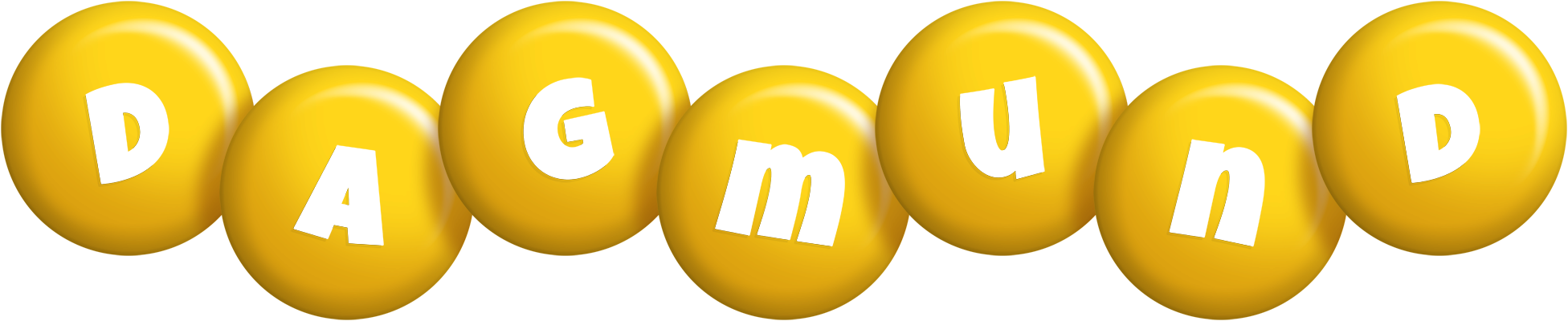 Dagmund candy-yellow logo