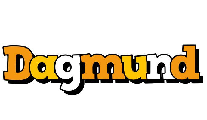 Dagmund cartoon logo