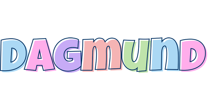 Dagmund pastel logo