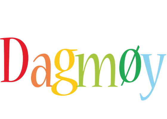 Dagmøy birthday logo