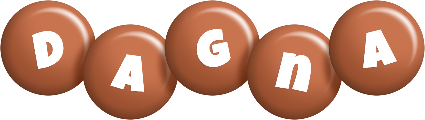 Dagna candy-brown logo