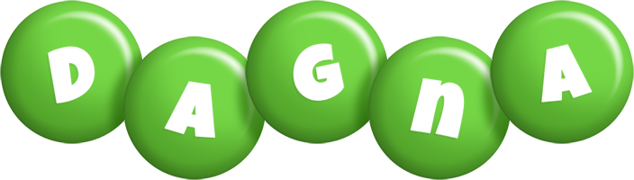 Dagna candy-green logo