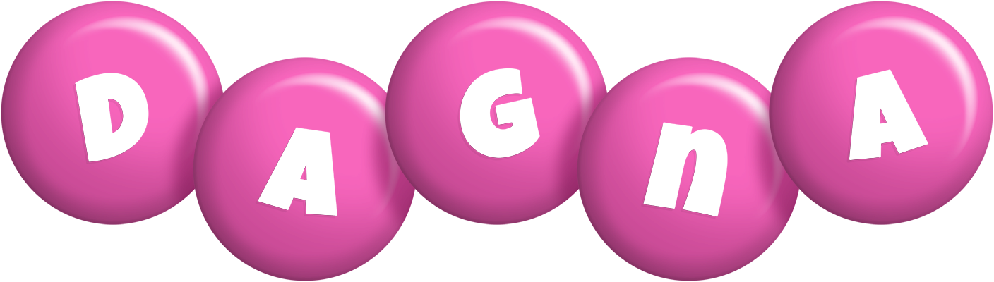 Dagna candy-pink logo