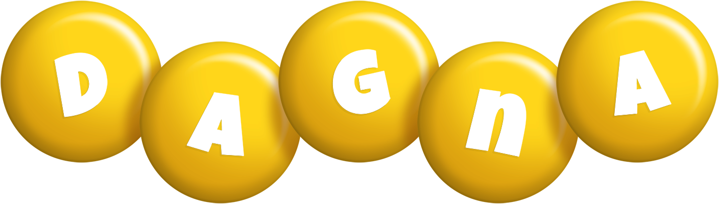 Dagna candy-yellow logo