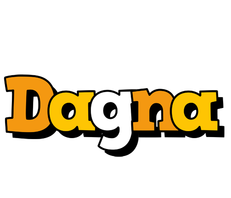 Dagna cartoon logo