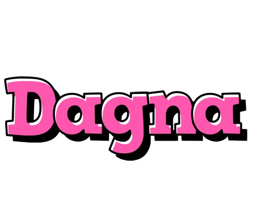 Dagna girlish logo
