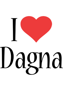 Dagna i-love logo