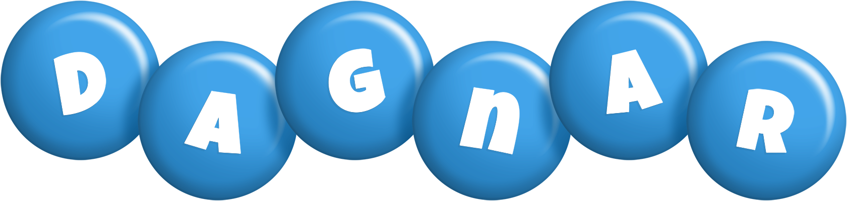 Dagnar candy-blue logo