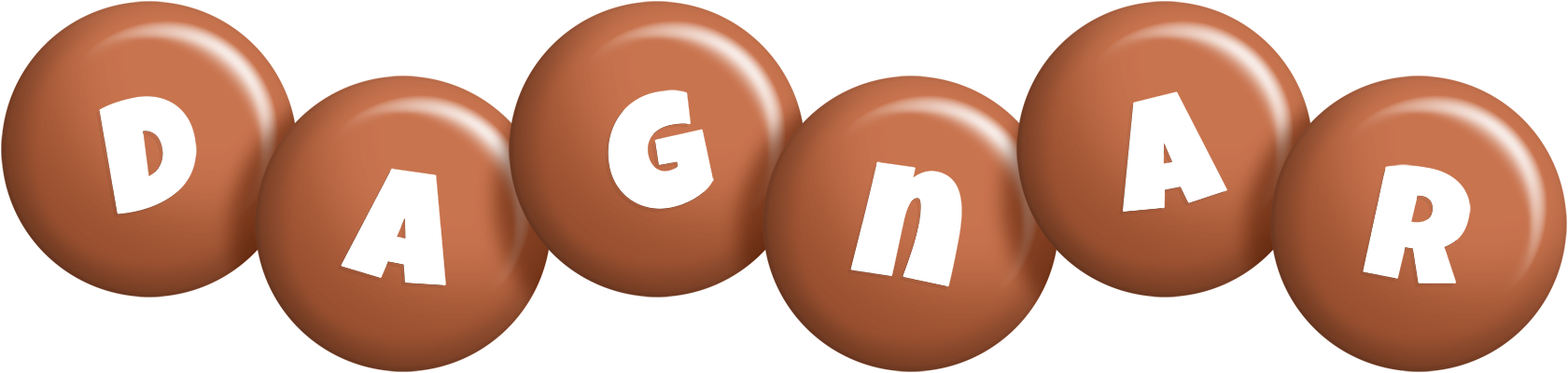 Dagnar candy-brown logo