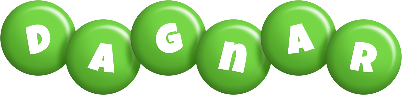 Dagnar candy-green logo