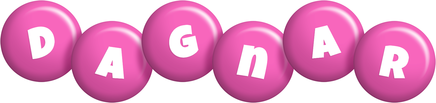 Dagnar candy-pink logo