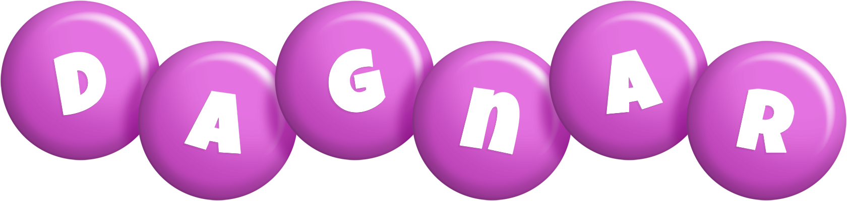 Dagnar candy-purple logo