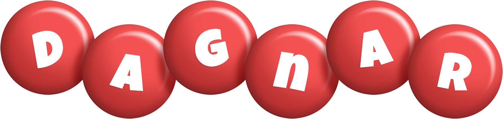 Dagnar candy-red logo