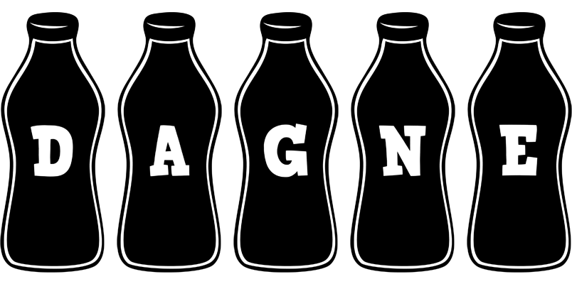 Dagne bottle logo