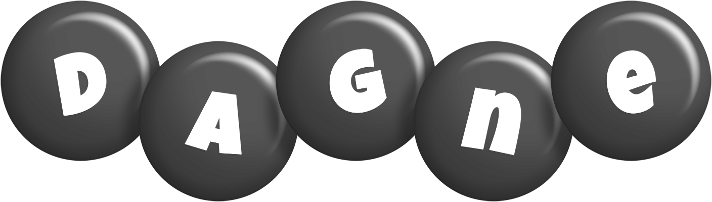 Dagne candy-black logo