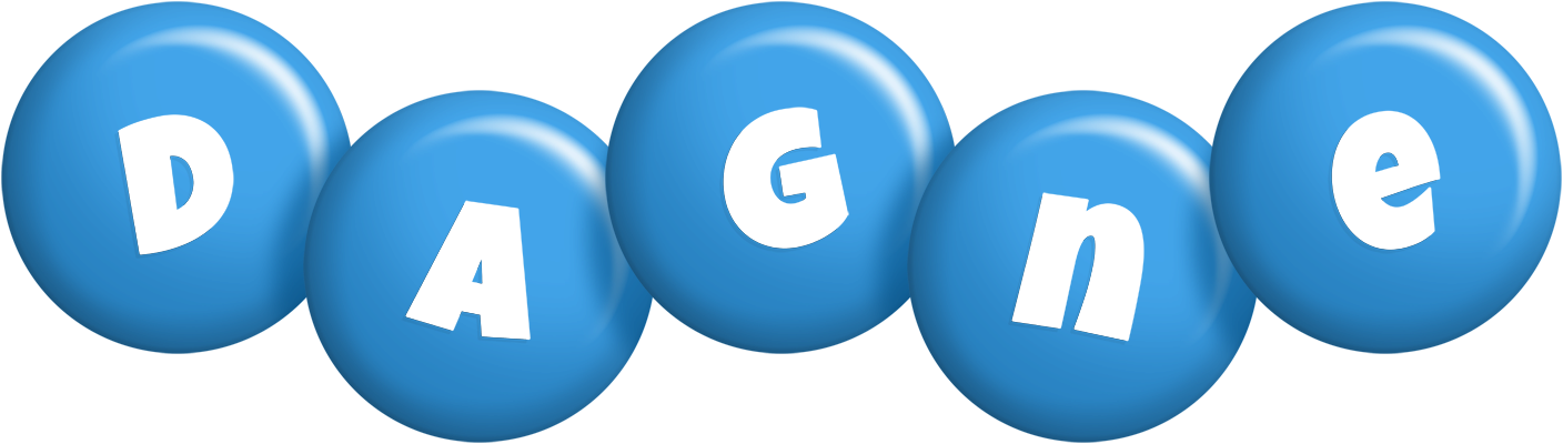 Dagne candy-blue logo