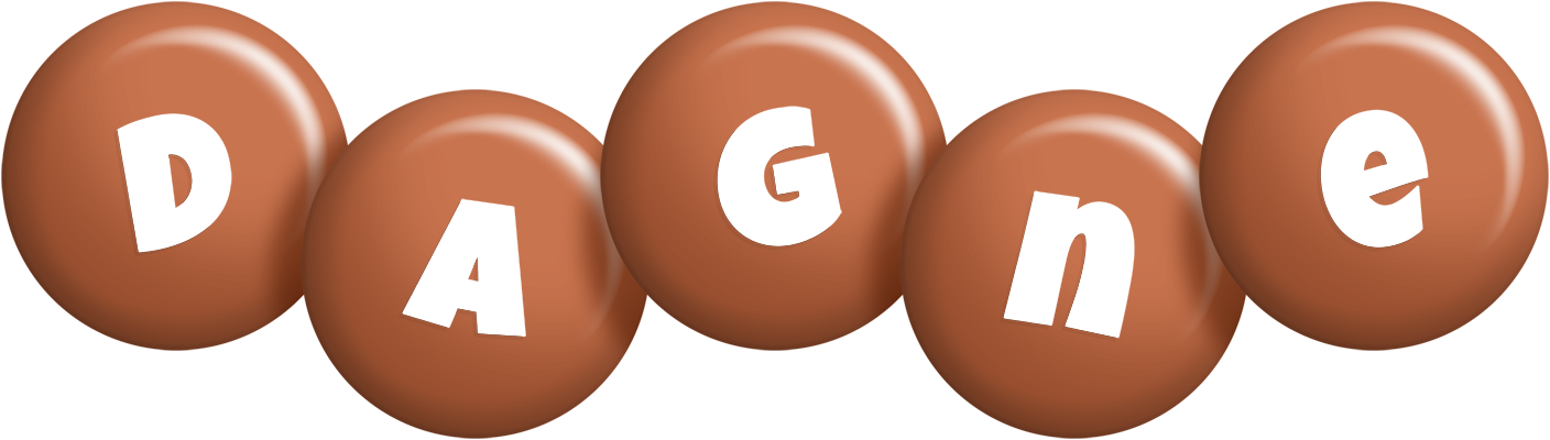 Dagne candy-brown logo