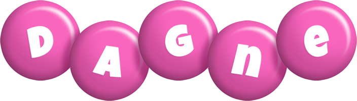 Dagne candy-pink logo