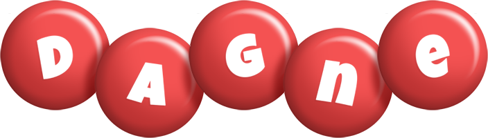 Dagne candy-red logo