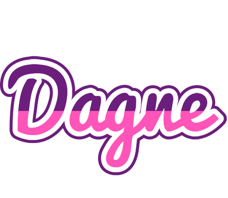 Dagne cheerful logo