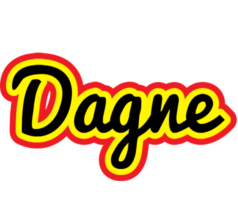 Dagne flaming logo