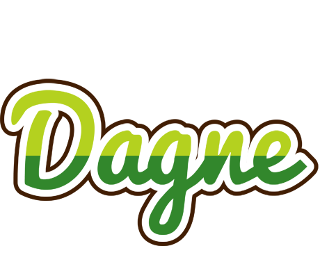 Dagne golfing logo