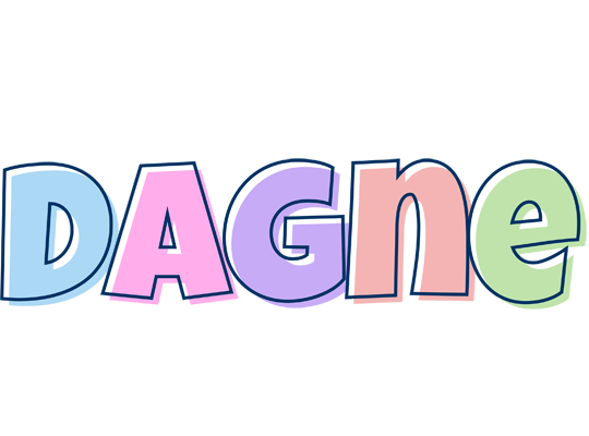 Dagne pastel logo