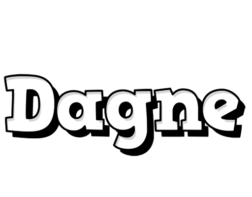 Dagne snowing logo