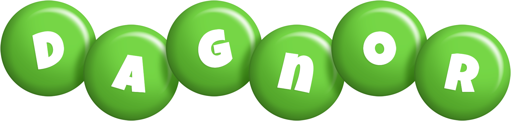 Dagnor candy-green logo