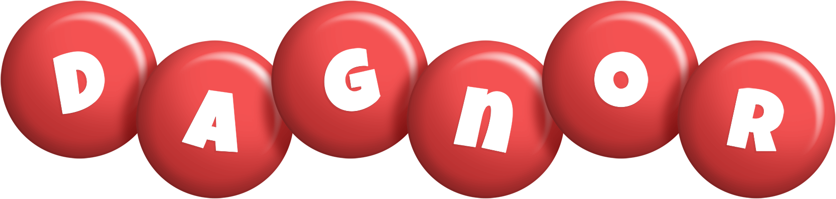 Dagnor candy-red logo