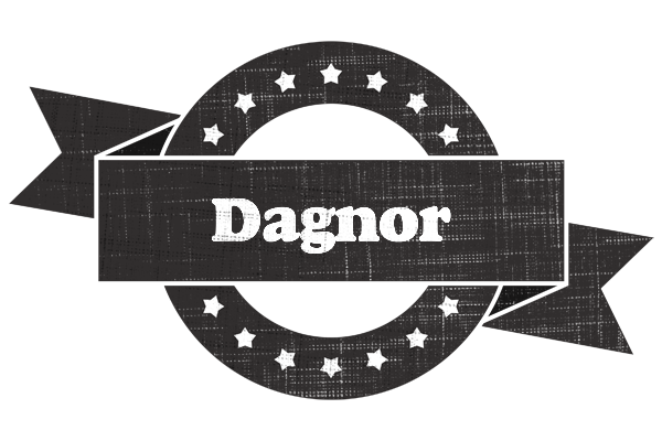 Dagnor grunge logo