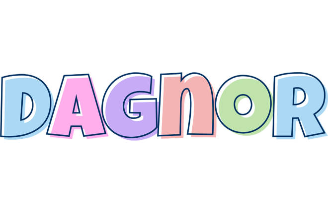 Dagnor pastel logo