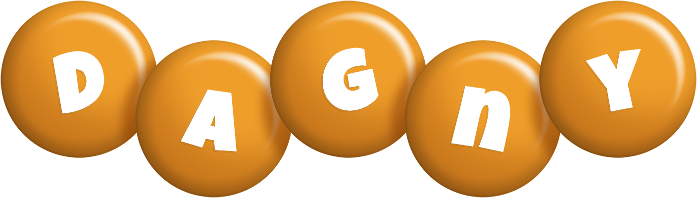 Dagny candy-orange logo