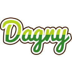 Dagny golfing logo