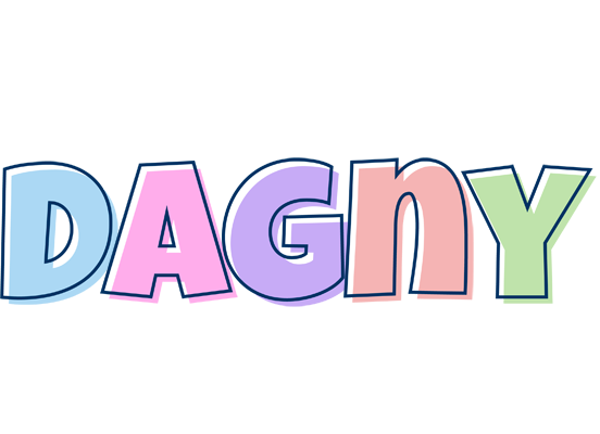 Dagny pastel logo