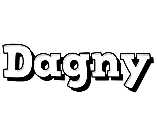 Dagny snowing logo