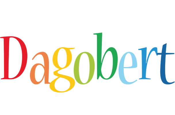 Dagobert birthday logo