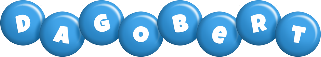 Dagobert candy-blue logo