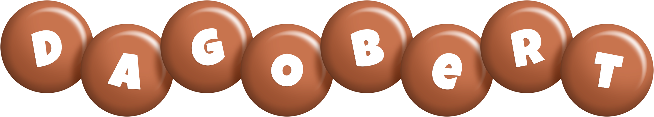 Dagobert candy-brown logo