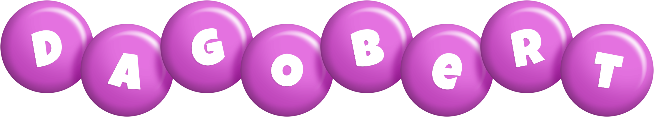 Dagobert candy-purple logo